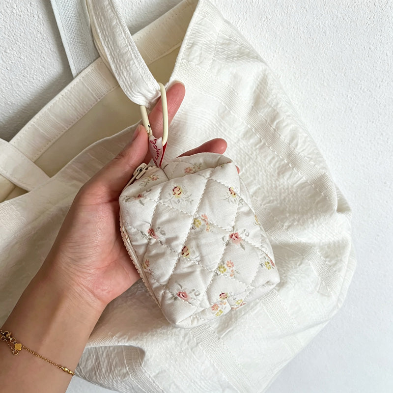 CouldNook Quilted Mini Pouch - Fourteen Printed Hook Designs