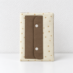 CouldNook Fabric Notebook Cover - Snap Pen Pocket Panel