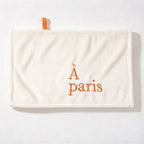 CouldNook Embroidered Letter Hand Towel - Textured Surface And Hanging Loop