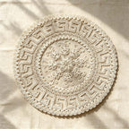 CouldNook Round Embroidered Lace Placemat - Four Openwork Designs