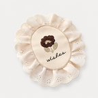 CouldNook Embroidered Ruffle Coaster-Tabletop Decor Accent