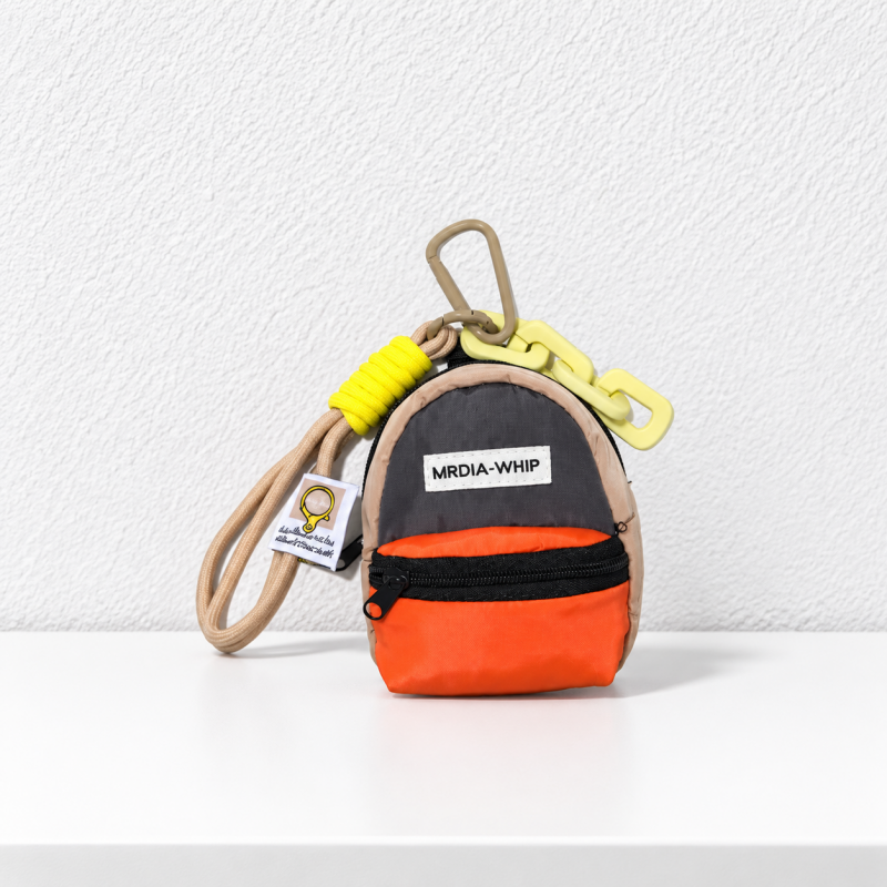 CouldNook Mini Coin Pouch Charm - Colorful Shapes And Clip Attachment