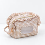 CouldNook Ruffled Tissue Storage Bag - Double Zipper Sections