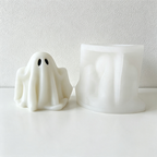 CouldNook Halloween Ghost Mold‑Silicone Candle Making Mold