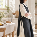 CouldNook Cross-Back Cotton Apron - Three Printed Designs Collection