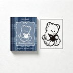 CouldNook Beech Wood Stamp - Reading Bear Designs Collection