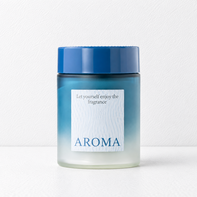 CouldNook Fragrance Gel Jar - Gradient Glass Container