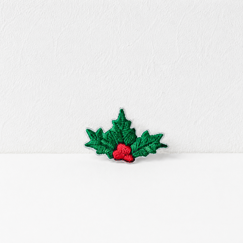 CouldNook Christmas Embroidered Patch - Snowman Tree and Holiday Motifs