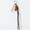 Khaki Baseball Lanyard