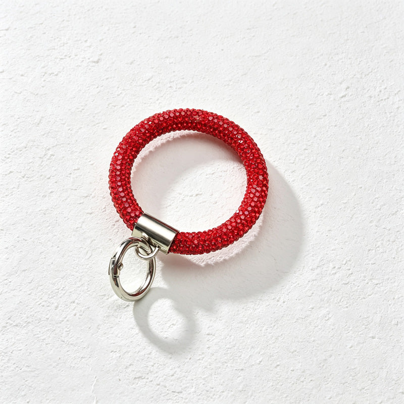 CouldNook Rhinestones Set Phone Strap with Rounded Links