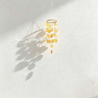 CouldNook Shell Wind Chime Material Kit - Moon Ring Options