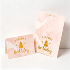 CouldNook Birthday Greeting Card - Pastel Foil Message Designs
