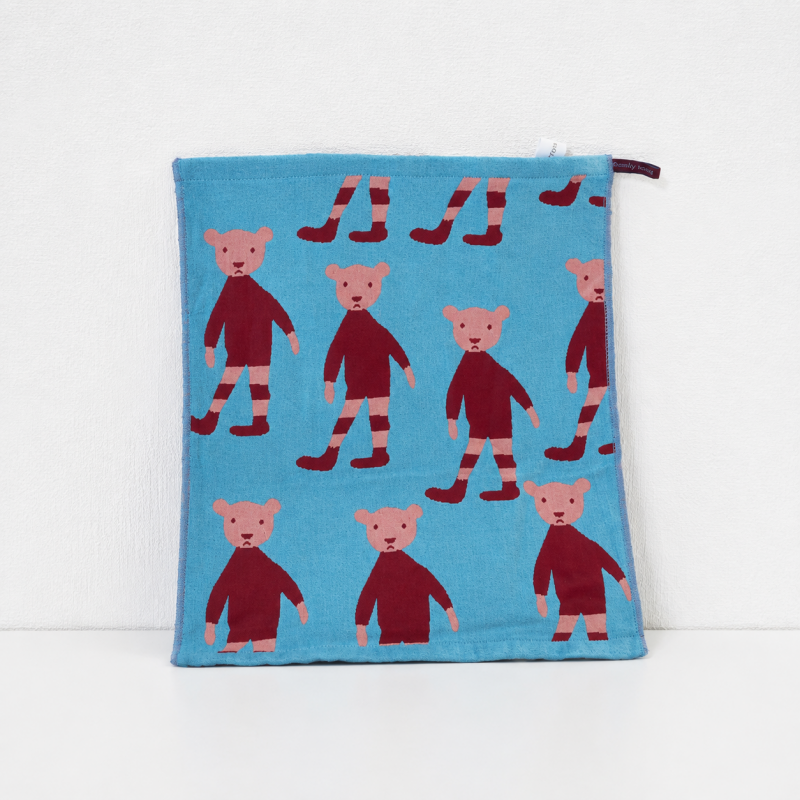 CouldNook Printed Gauze Hand Towel - Layered Character Designs