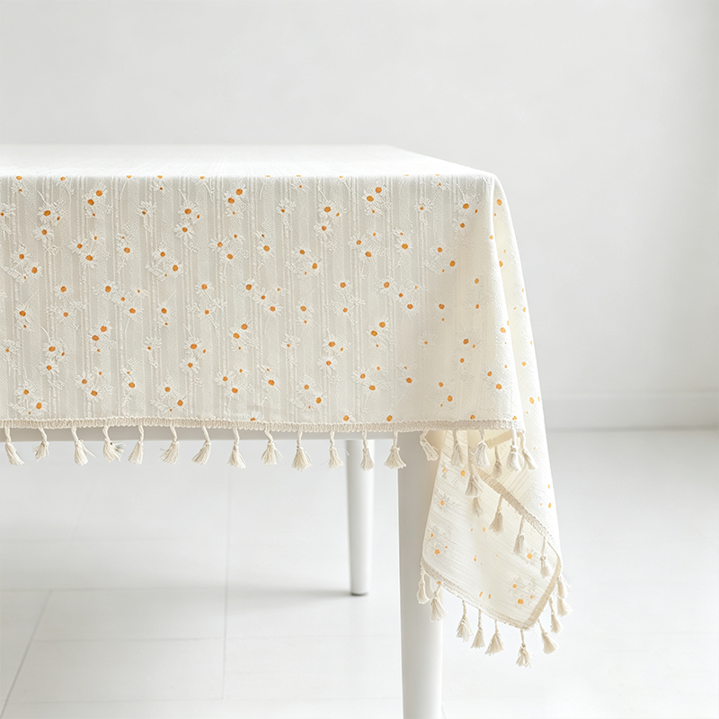 CouldNook Floral Tablecloth - Warm Dining Accent