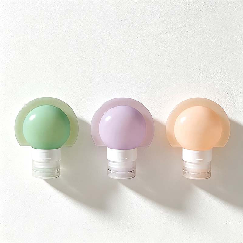 CouldNook Silicone Travel Bottle Set - Refillable Squeeze Design