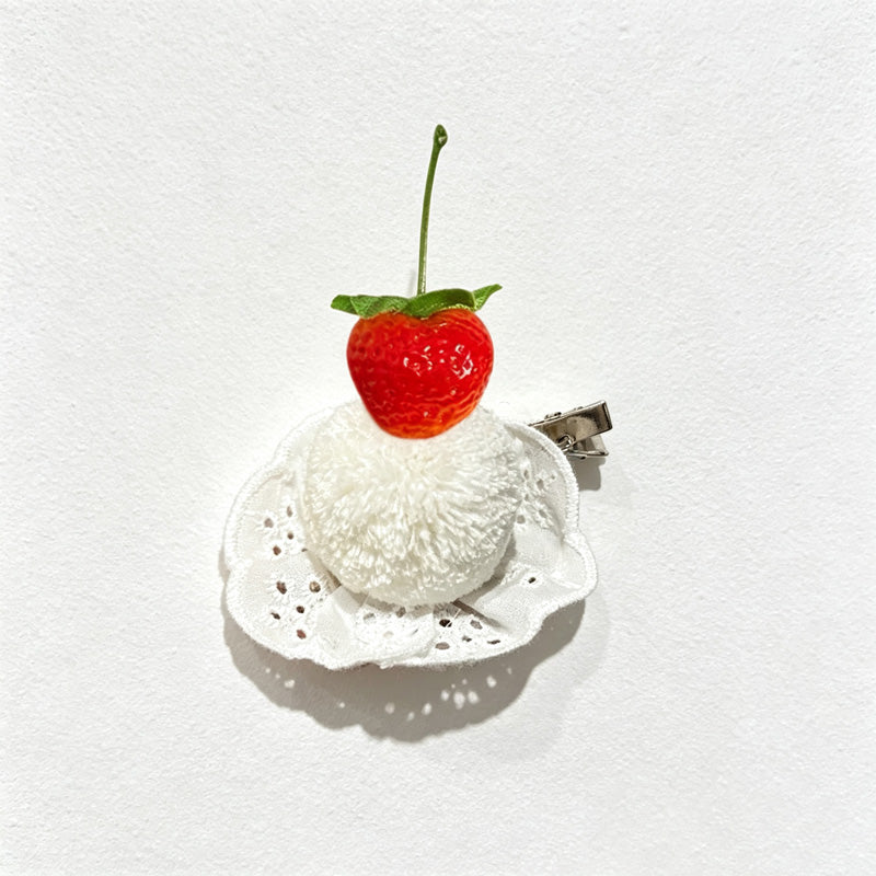 CouldNook Cherry Cake Pin Accessory - Soft Dessert Accent