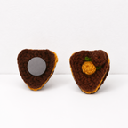 CouldNook Yarn Food Refrigerator Magnet - Assorted Snack Shapes