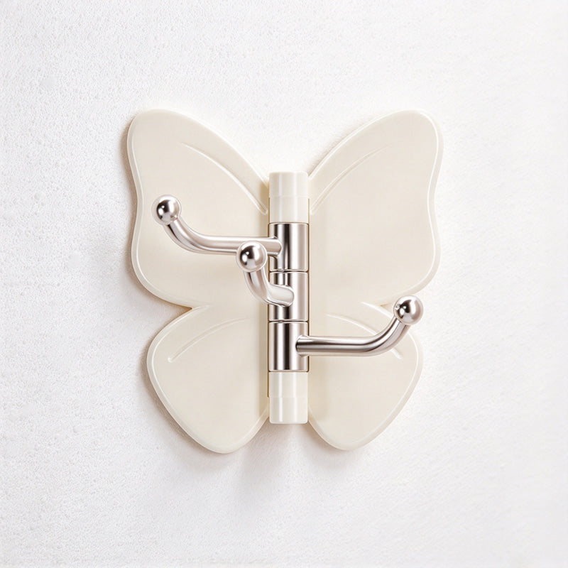 CouldNook Butterfly Adhesive Hook - Folding Wings and Three Swinging Arms