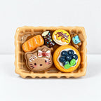 CouldNook Mini Meal Tray Magnet - Raised Food Assortment