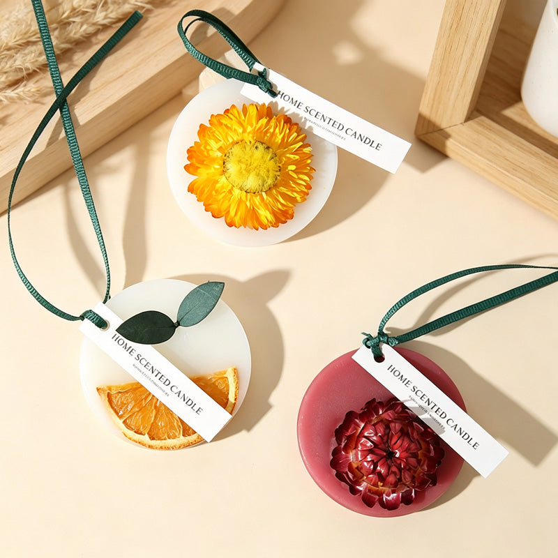 CouldNook Hanging Scented Wax Tablet - Dried Flower Decoration