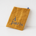 CouldNook Embroidered Coral Fleece Hand Towel - Hanging Loop