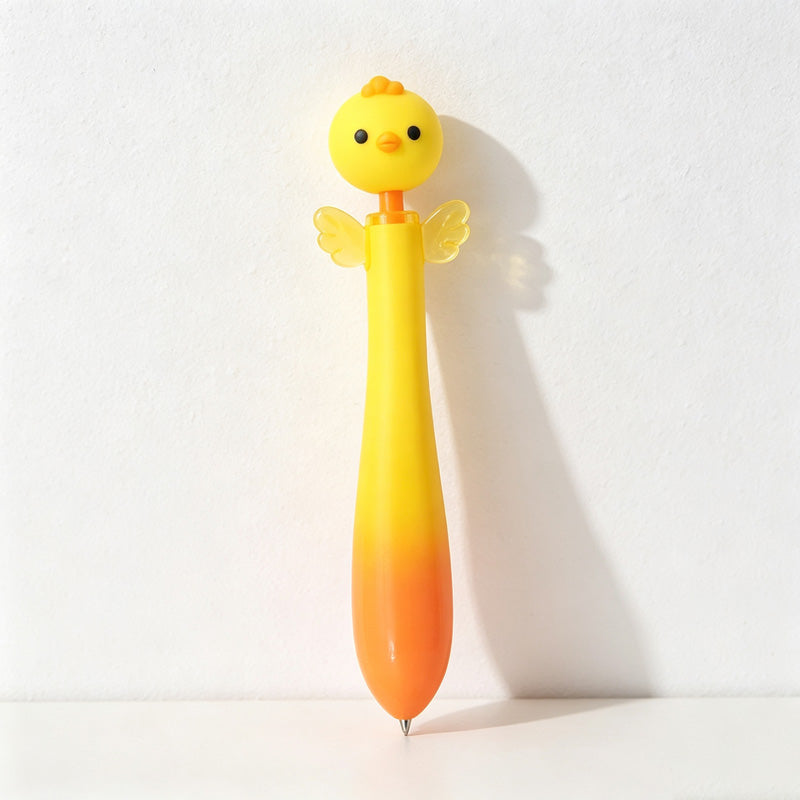 CouldNook Animal Ballpoint Pen - Rounded Character Head and Chubby Barrel