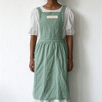 CouldNook Gathered Waist Work Apron - Twin Patch Pockets