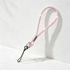 CouldNook Rhinestones Set Wrist Phone Strap with Figure-Eight Links