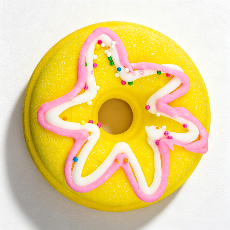 CouldNook Donut Bath Bomb - Assorted Color Fizzing Ring
