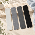 CouldNook Split-Toe Socks - Plain Calf Length