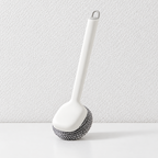 CouldNook Dish Scrubber - Shark Fin Grip And Replaceable Cleaning Heads