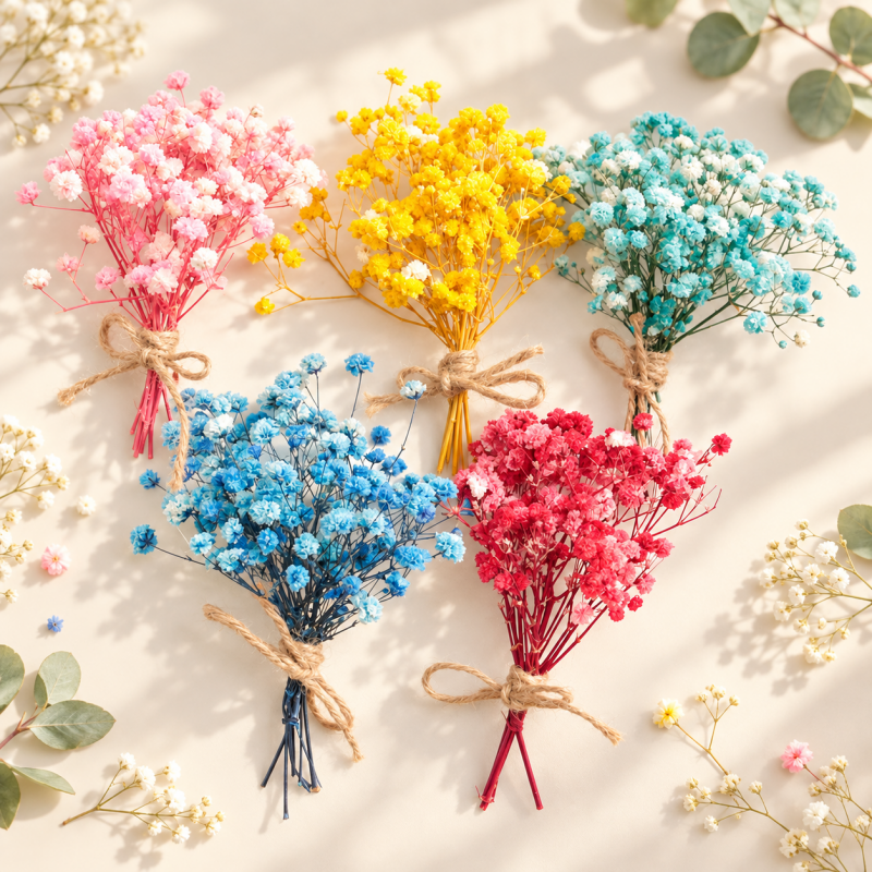 CouldNook Dried Flower Gift Bouquet - Mixed Botanical Styles