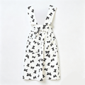 CouldNook Bow Print Crossback Apron - Graphic Kitchen Accent