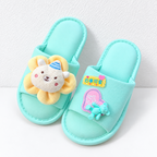 CouldNook Cartoon Face Slippers - Four Soft Color Options