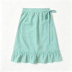 CouldNook Solid Gathered Apron - Flowing Color Choice Layer