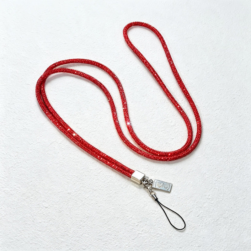CouldNook Reflective Mesh Crossbody Phone Strap - Square Cord Connector