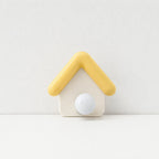 CouldNook House Wall Hook - Colorful Roof and Round Peg
