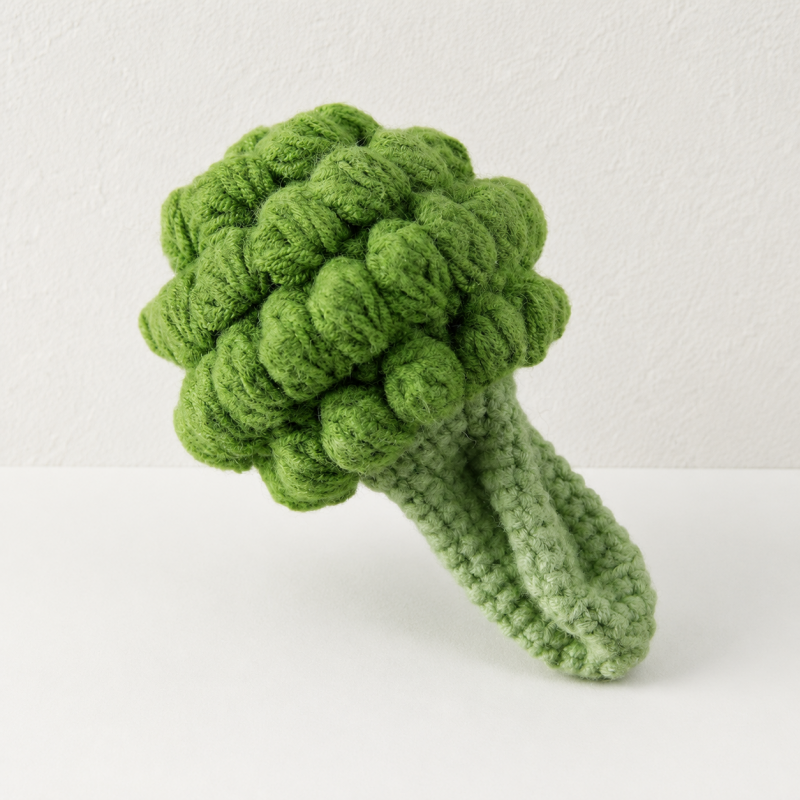 CouldNook Sculpted Yarn Vegetable Figure - Assorted Produce Shapes