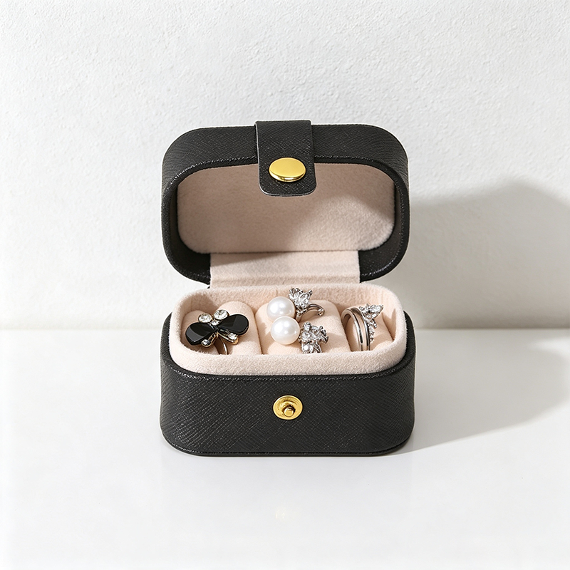 CouldNook Button Cube Travel Jewelry Case - Neat Corner Addition