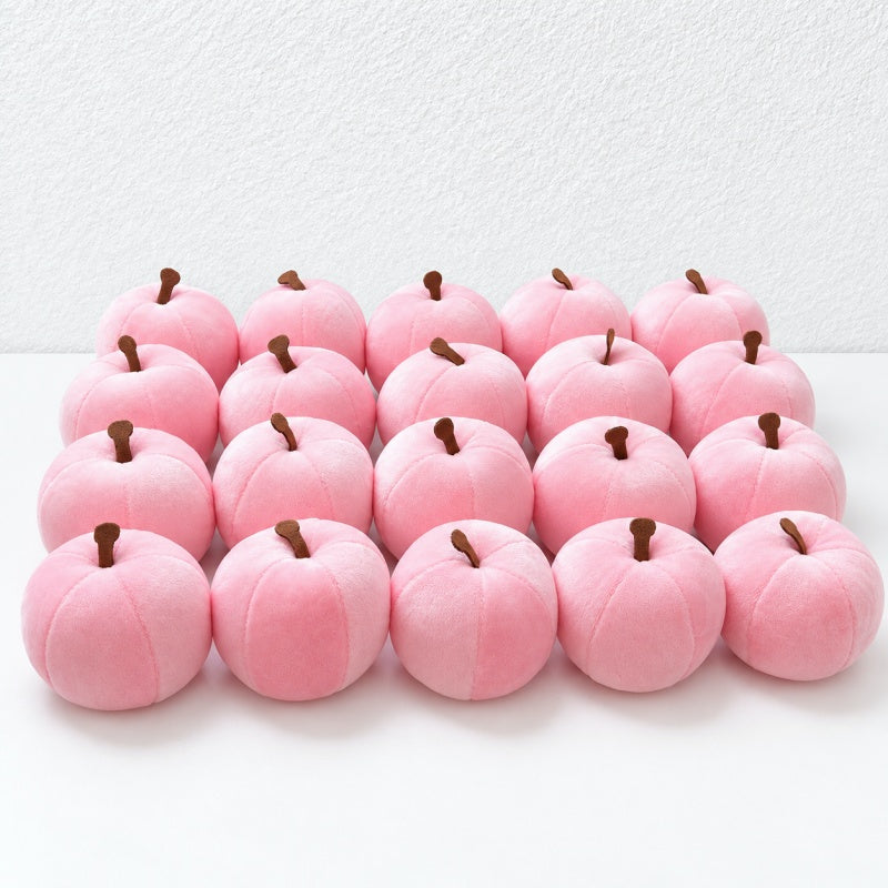 CouldNook Apple Plush Toy - Rounded Fruit Shape and Stem