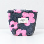 CouldNook Patterned Cosmetic Pouch - Floral and Checked Zip Designs