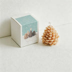 CouldNook Pinecone Scented Candle - Overlapping Scales In Two Rounded Profiles