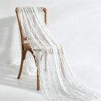 CouldNook Delicate Lace Embroidered Table Runner - Romantic Home Decor