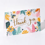 CouldNook Thank You Greeting Card - Floral Border Designs