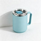 CouldNook Lidded Coffee Mug - Sliding Sip Cover and Side Handle