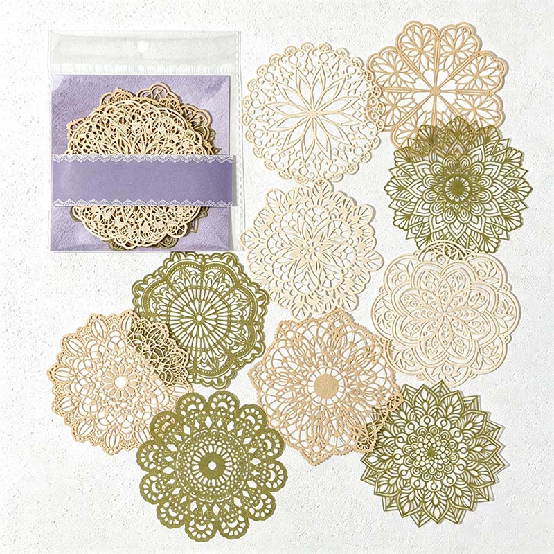 CouldNook Lace Paper Die Cuts - Intricate Vintage Shapes