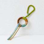 CouldNook Braided Seed Chime Cord - Wood Ring and Loop