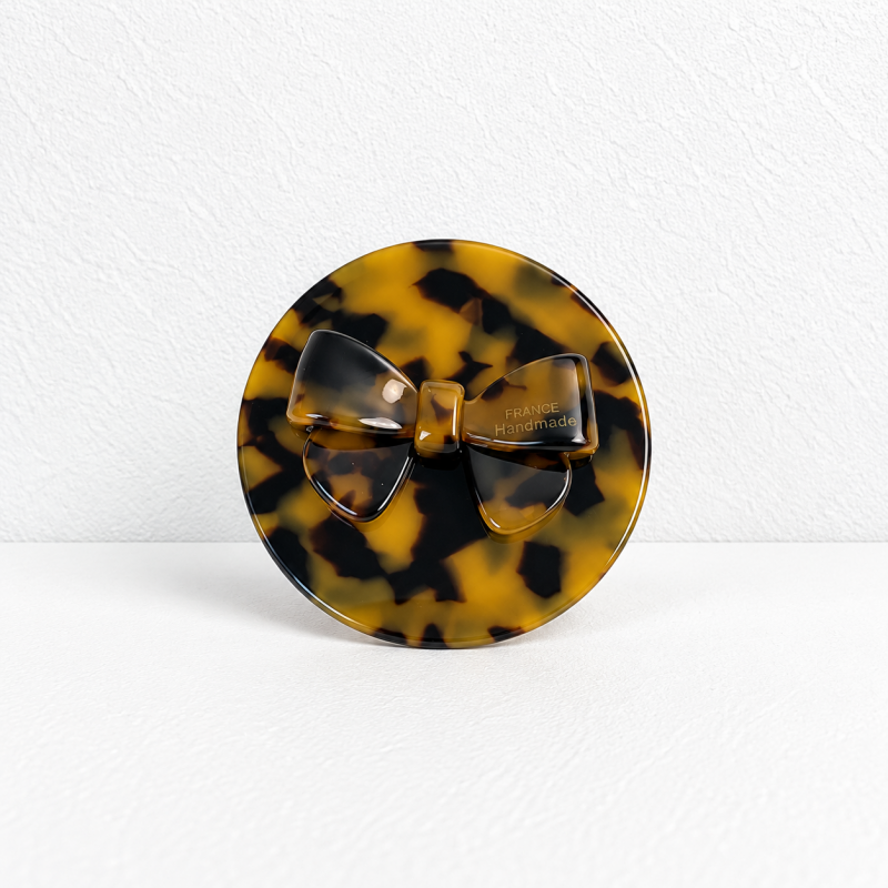 CouldNook Bow Hairbrushes Mirrors And Comb - Patterned Acetate Bodies