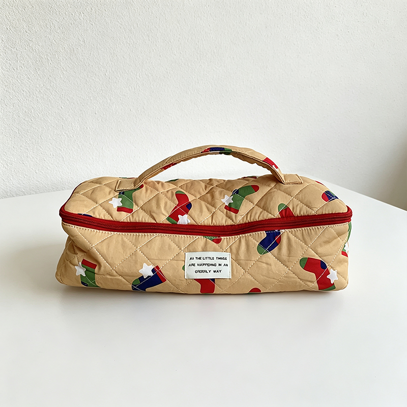 CouldNook Quilted Cosmetic Bag - Vanity Storage Accent