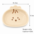 CouldNook Snack Shape Dipping Dish - Smiling Designs
